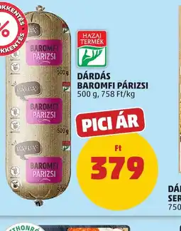 PENNY DÁRDÁS BAROMFI PÁRIZSI ajánlat