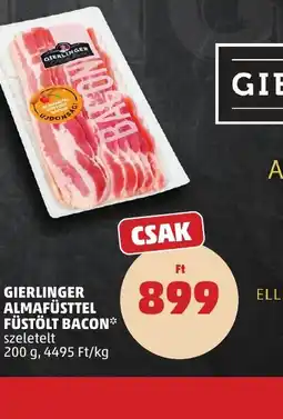 PENNY GIERLINGER ALMAFÜSTTEL FÜSTÖLT BACON ajánlat
