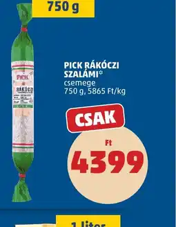 PENNY PICK RÁKCZI SZALÁMI ajánlat