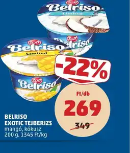 PENNY BELRISO EXOTIC TEJBERIZS ajánlat