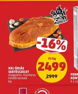PENNY XXL RIÁS SERTÉSSZELET ajánlat