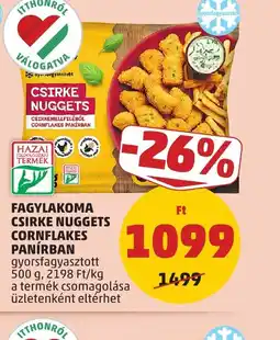 PENNY FAGYLAKOMA CSIRKE NUGGETS ajánlat