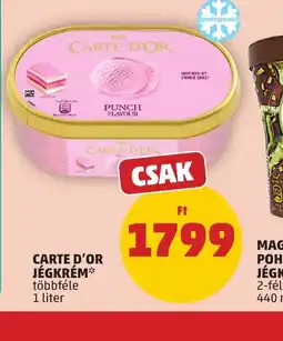 PENNY CARTE D'OR JÉGKRÉM ajánlat