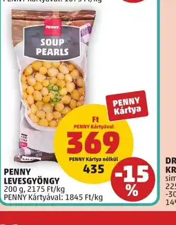 PENNY PENNY LEVESGYÖNGY ajánlat