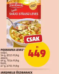 PENNY PODRAVKA SVÁJCI STÍLUSÚ LEVES ajánlat