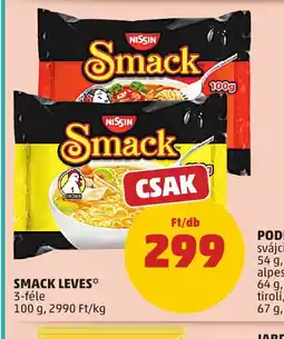 PENNY NISSIN SMACK LEVES ajánlat