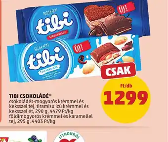 PENNY TIBI CSOKOLÁDÉ ajánlat