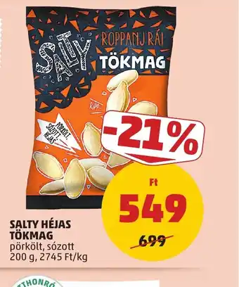 PENNY SALTY HÉJAS TÖKMAG ajánlat