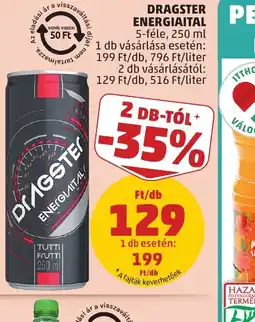 PENNY DRAGSTER ENERGIAITAL ajánlat