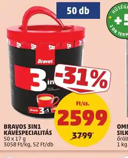 PENNY BRAVOS 3in1 KÁVÉSPECIALITÁS ajánlat