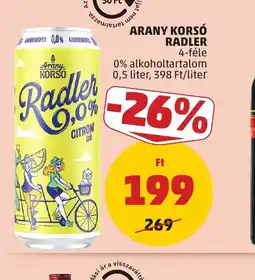 PENNY ARANY KORS RADLER ajánlat