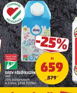PENNY SISSY FŐZŐTEJSZÍN UHT ajánlat