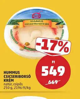 PENNY Penny Hummus csicseribors krém ajánlat