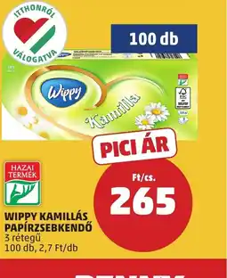 PENNY WIPPY KAMILLÁS PAPÍRZSEBKENDŐ ajánlat