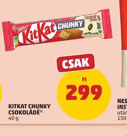 PENNY KITKAT CHUNKY CSOKOLÁDÉ ajánlat