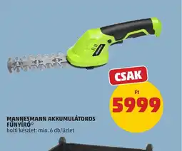 PENNY MANNESMANN AKKUMULÁTOROS FŰNYÍR ajánlat