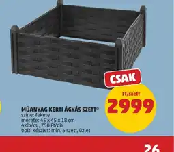 PENNY MŰANYAG KERTI ÁGYÁS SZETT ajánlat
