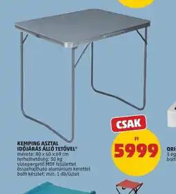 PENNY KEMPING ASZTAL ajánlat