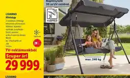 Lidl LIVARNO Hintaágy ajánlat