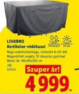 Lidl LIVARNO Kertibútor-védőhuzat ajánlat