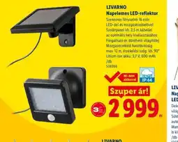 Lidl LIVARNO Napelemes LED-reflektor ajánlat