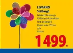 Lidl LIVARNO Szélforg ajánlat