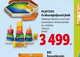 Lidl PLAYTIVE Fa készségfejlesztő játék ajánlat
