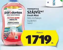ALDI Parodontax Szájvíz Fresh Mint ajánlat