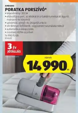 ALDI Ambiano Poratka Porszívó ajánlat
