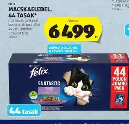 ALDI FELIX MACSKAELEDEL, 44 TASAK ajánlat