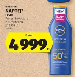 ALDI NIVEA SUN NAPTEJ FF50+ ajánlat