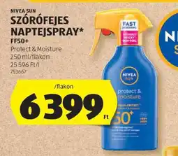 ALDI NIVEA SUN Szórófejes Naptejspray ajánlat