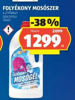 ALDI Folyékony mosószer ajánlat