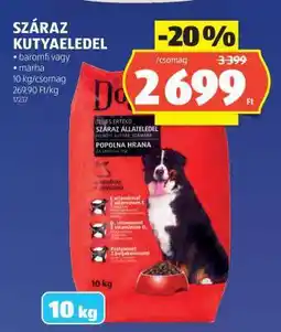 ALDI Száraz kutyaeledel ajánlat