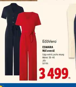 Lidl ESMARA Női overál ajánlat