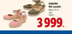 Lidl ESMARA Női szandál ajánlat