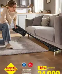 Lidl SILVERCREST AKKUS CIKLON PORSZÍV ajánlat