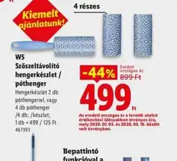 Lidl W5 Szösztávolít henger ajánlat