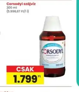 Interspar Corsodyl szájvíz ajánlat