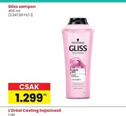 Interspar GLISS sampon ajánlat