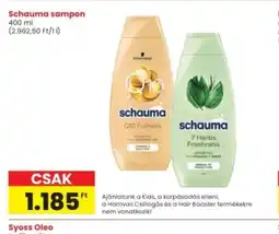 Interspar Schauma sampon ajánlat