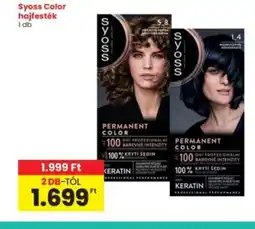 Interspar Syoss Color hajfesték ajánlat