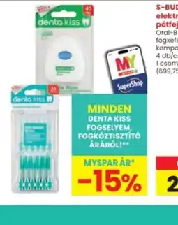 Interspar DENTA KISS FOGSELYEM, FOGKÖZTISZTÍT ajánlat