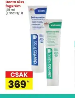 Interspar Denta Kiss fogkrém ajánlat