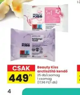 Interspar Beauty Kiss arctisztít kendő ajánlat