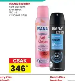 Interspar ISANA dezodor ajánlat