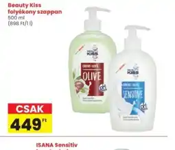 Interspar Beauty Kiss folyékony szappan ajánlat