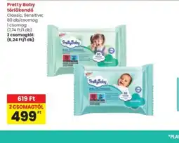 Interspar Pretty Baby törlőkendő ajánlat