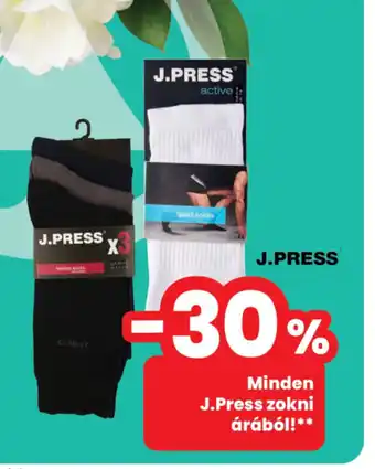 Interspar J.PRESS zokni ajánlat