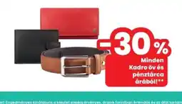 Interspar KADRO öv és pénztárca ajánlat